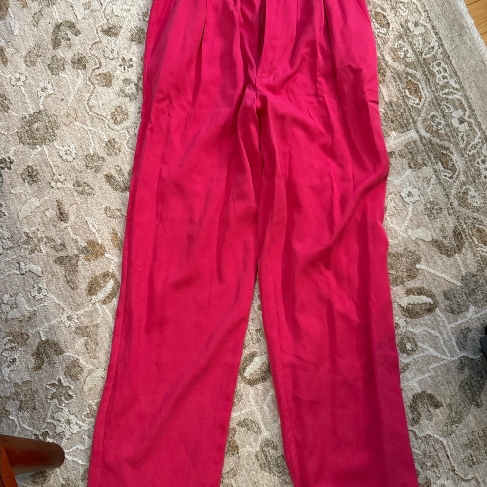 Reformation Pink Mason Pant